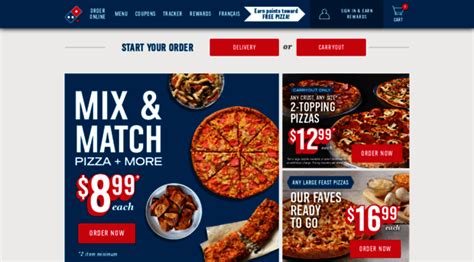 Domino's Home Page .